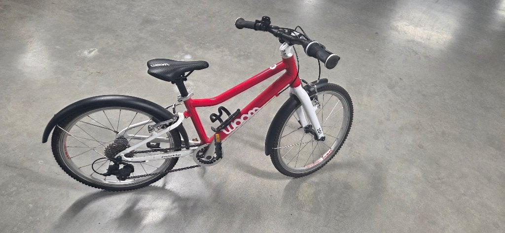 KINDERFIETS WOOM 4, Frein sur jante, Comme neuf, Enlèvement, Woom