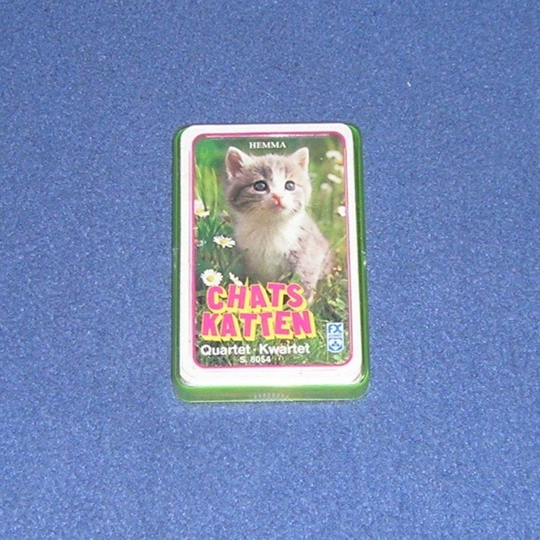 Kwartet - spel Katten, Ophalen, Zo goed als nieuw, Kwartet(ten)