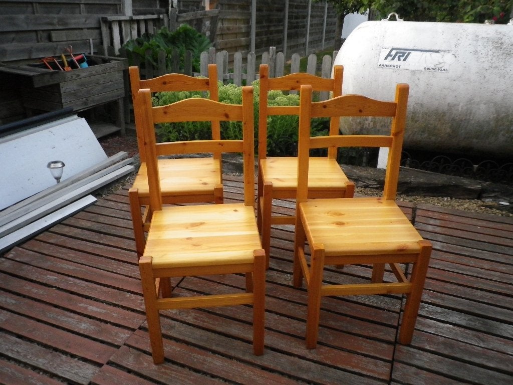 Chaise en Pin, Maison & Meubles, Chaises, Enlèvement, Utilisé, Autres couleurs, Bois