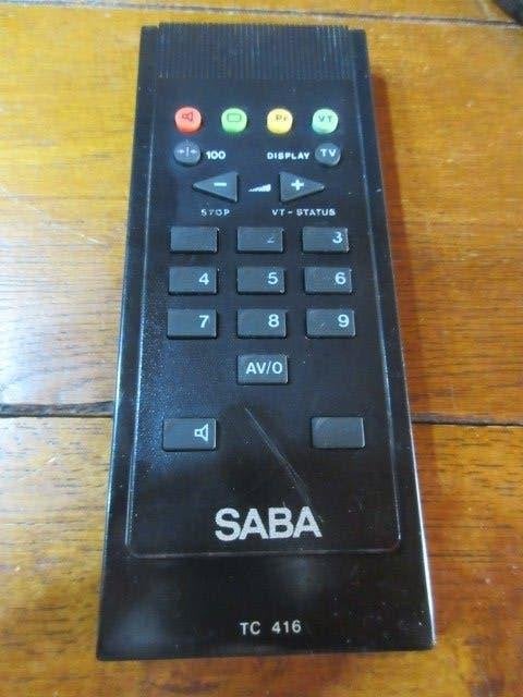 Saba TC416 afstandsbediening voor tv, Ophalen of Verzenden, Gebruikt, Origineel, Tv