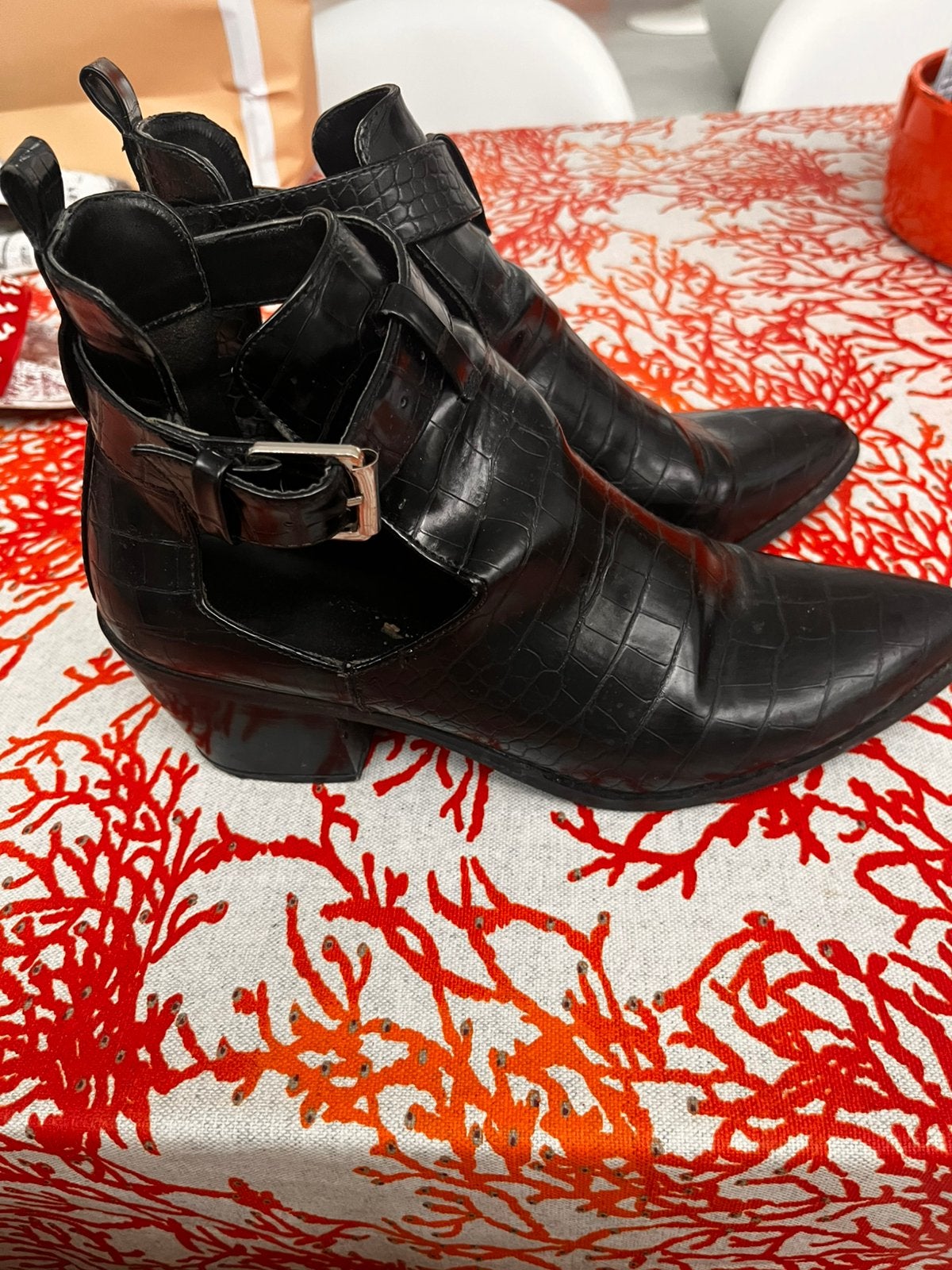 Chaussures taille 41 Even & Odd, Enlèvement ou Envoi, Boots et Botinnes, Porté, Noir