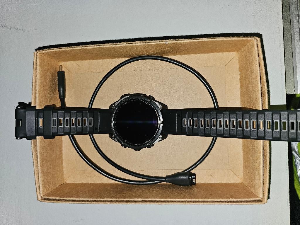 Garmin Fenix 8 amoled sapphire 47mm. Niet gebruikt., Ophalen, Zwart, Nieuw, Waterdicht