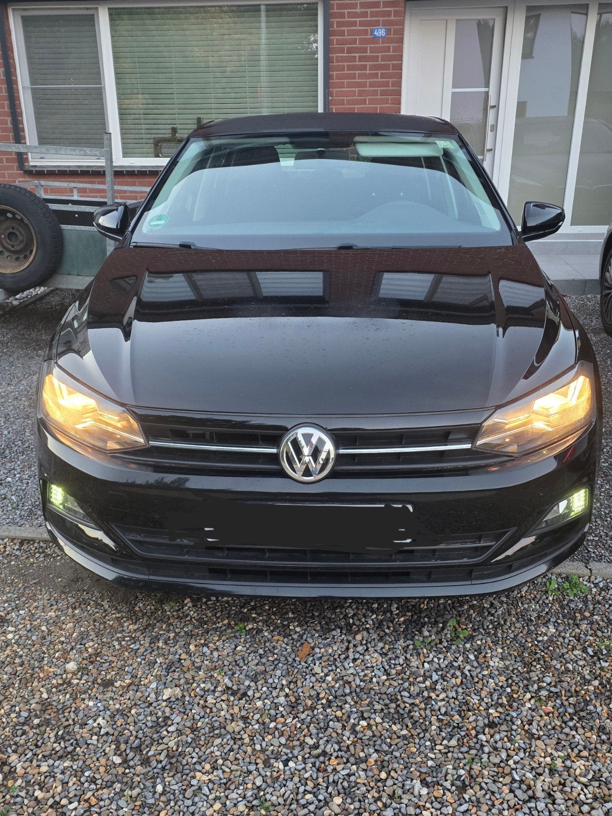 Zeer mooie nette vw polo 2018 1.0 tgi 90pk, Autos, Euro 6, Noir, 5 portes, 5 places