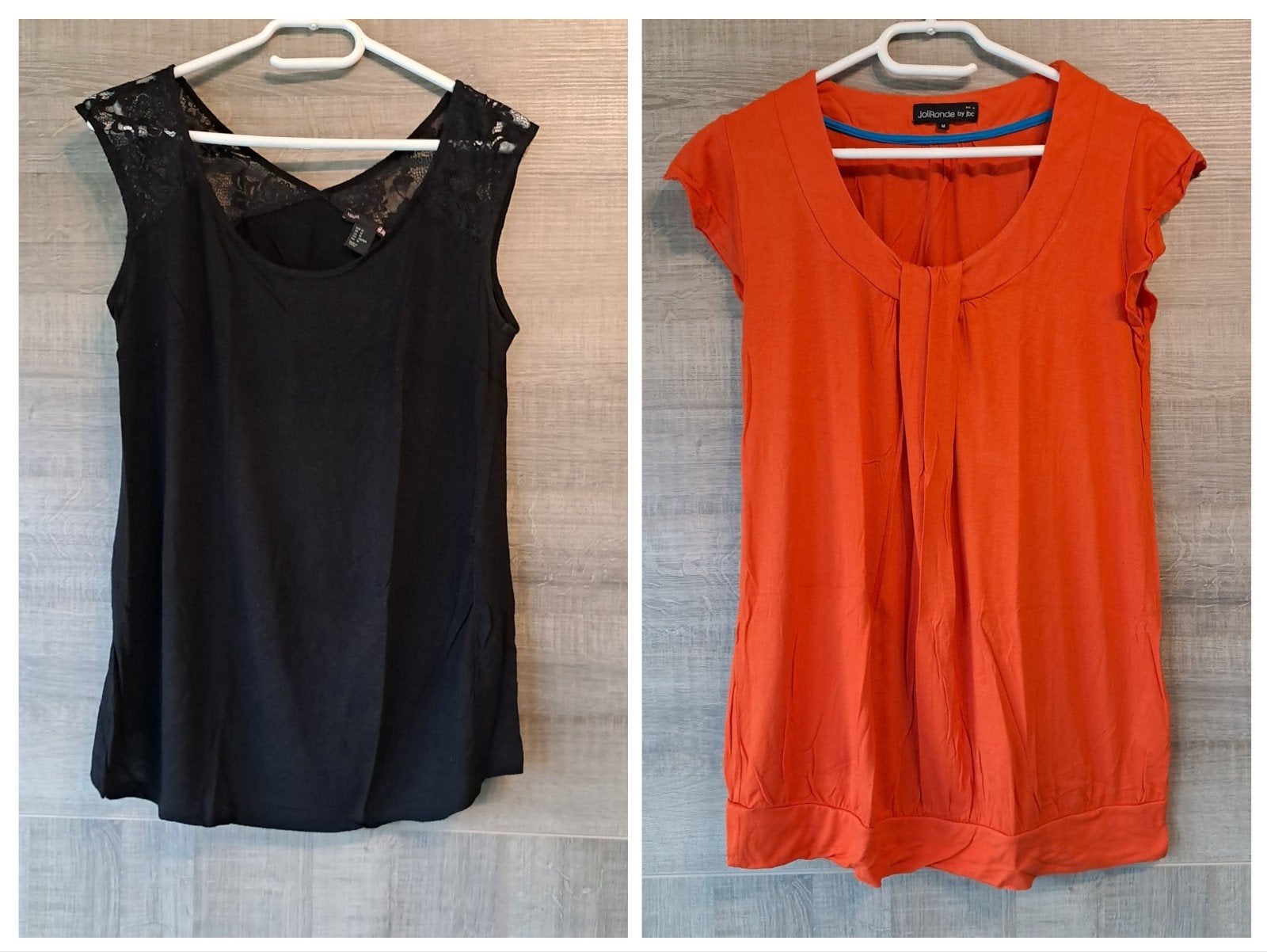 Set van 2 zwangerschap t-shirts (M), Ophalen of Verzenden, Zwart