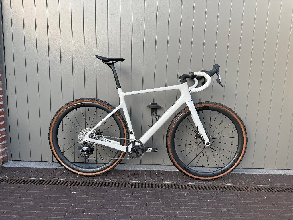 Carbon Gravel Fiets - Sram AXS - Maat L, 28 inch, Carbon, Heren, Zo goed als nieuw
