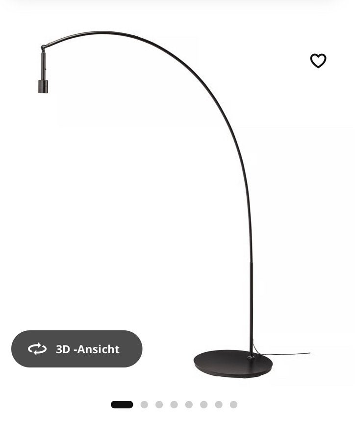 Skaftet Ikea lampenvoet, Ophalen, Gebruikt