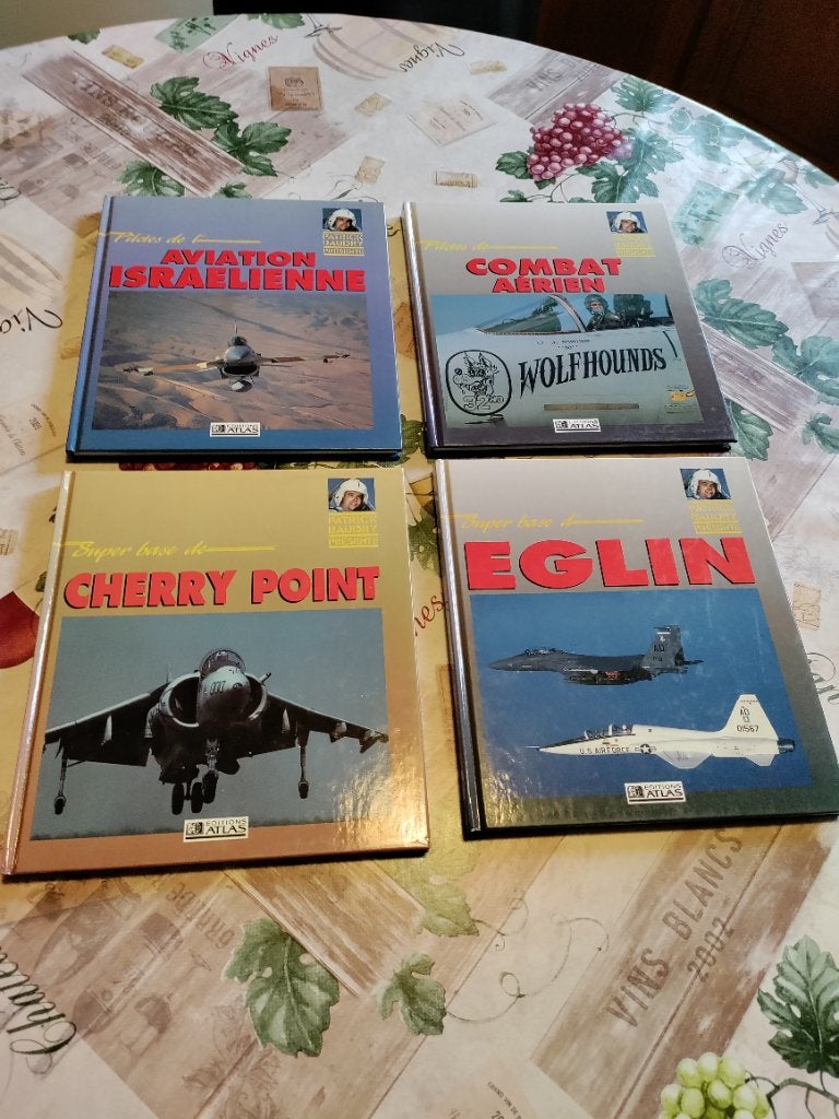 Livres sur l'aviation de guerre (17 pour 25€), Enlèvement, Comme neuf, Armée de l'air
