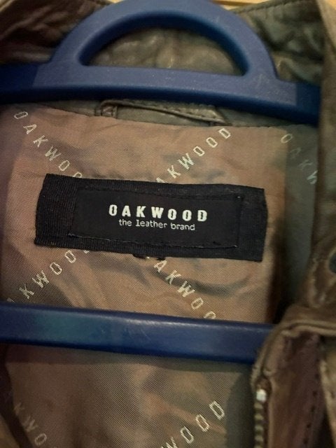 leren jasje oakwood, Kleding | Dames, Bruin, Ophalen of Verzenden, Oakwood, Jasje