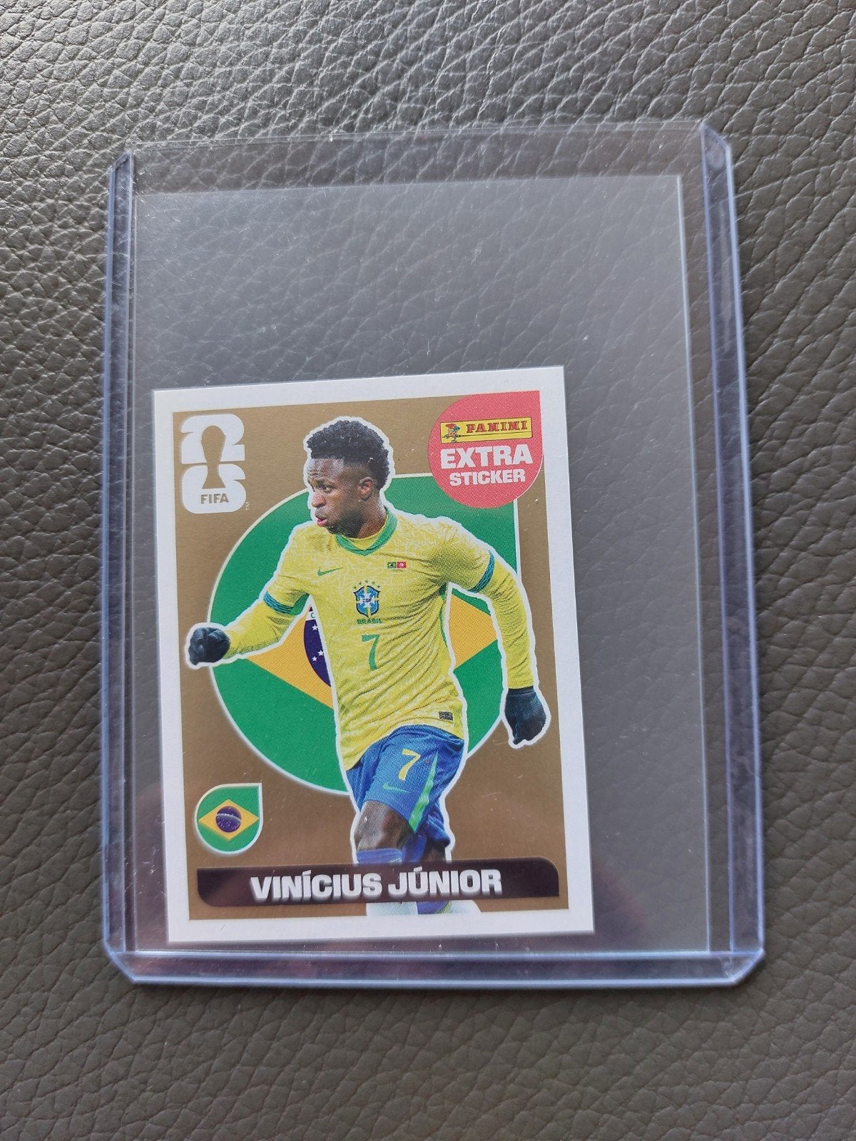 Vinicius Junior GOUD - Panini FIFA 2026, Ophalen, Nieuw, Sticker