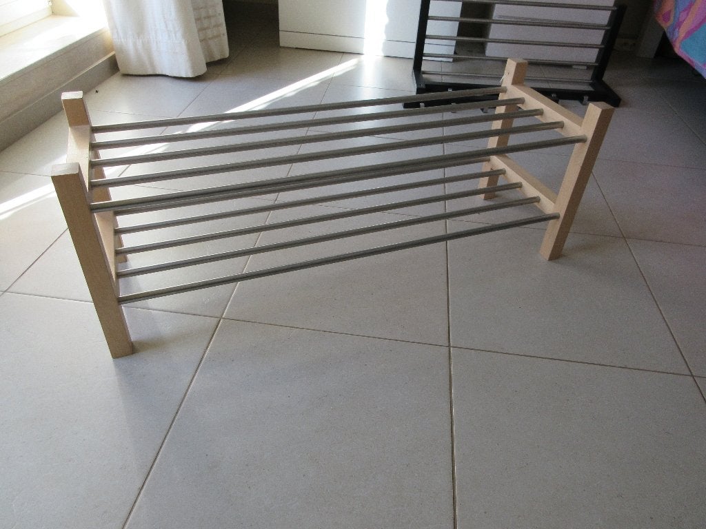 IKEA schoenenrek, Ophalen