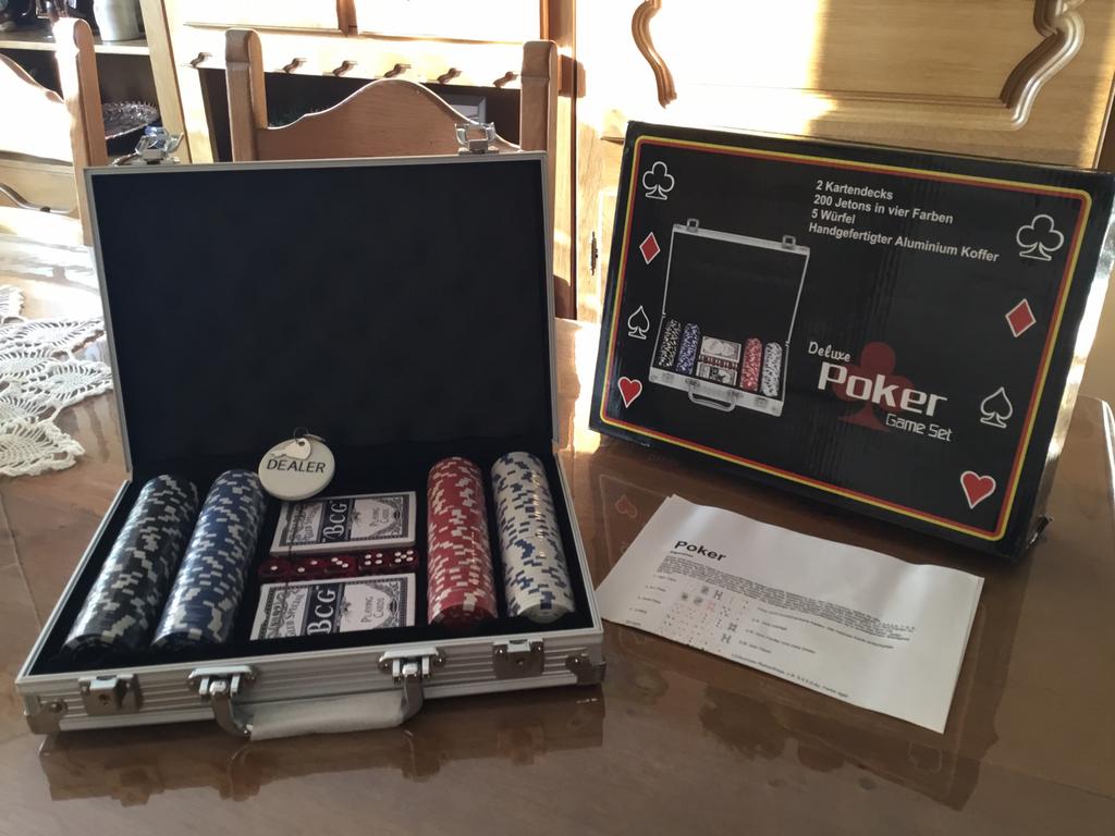 Valise Deluxe Poker Game Set, Ophalen of Verzenden, Nieuw