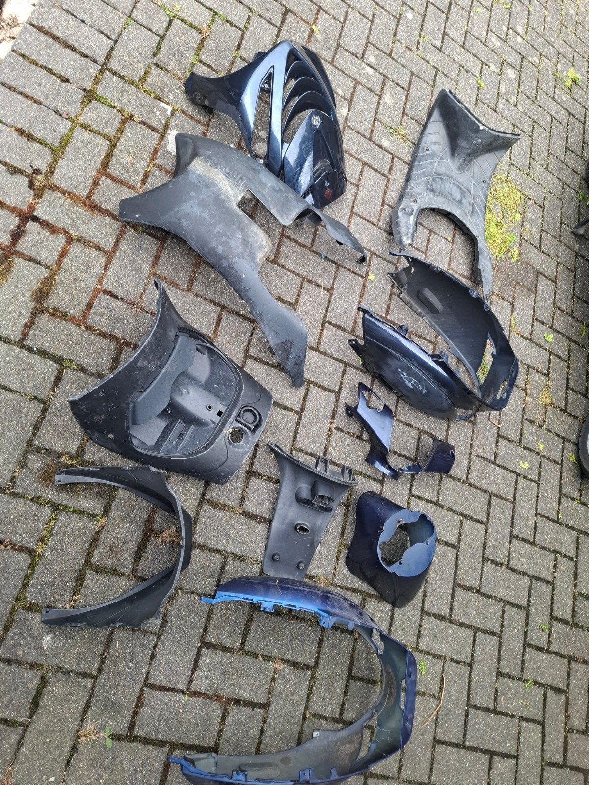 Tekoop: piaggio zip 2000 sp kappenset, Fietsen en Brommers, Ophalen