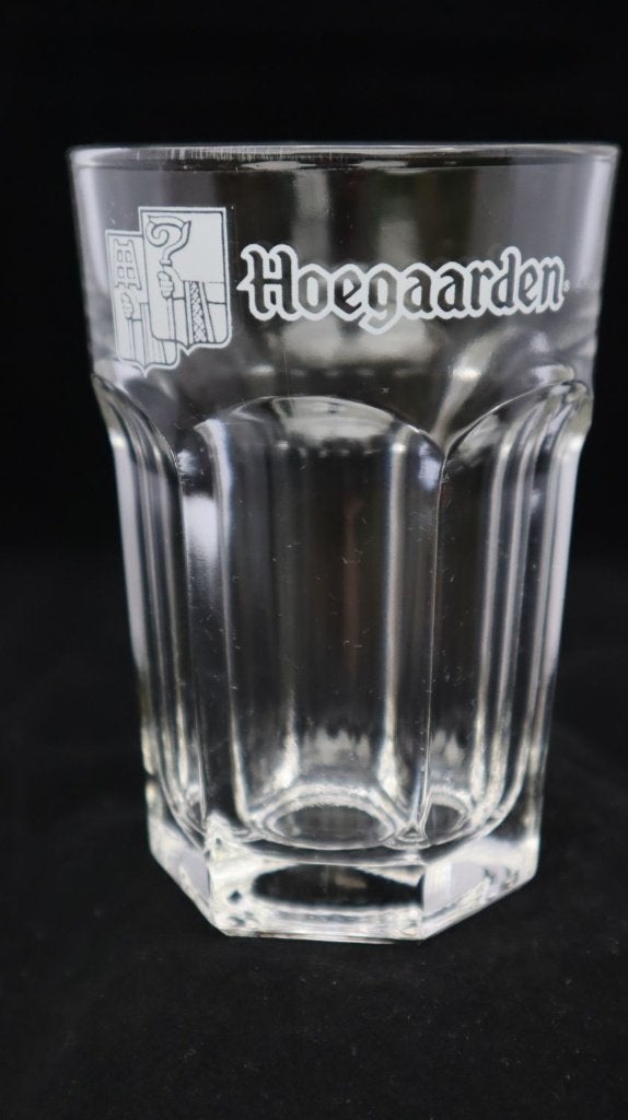 Verre Hoegaarden Witbier hexagonal classique, Enlèvement, Comme neuf, Verre ou Verres, Autres marques