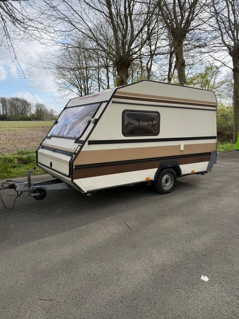 Caravan 640kg met voortent, Caravans en Kamperen, Caravans, Bedrijf