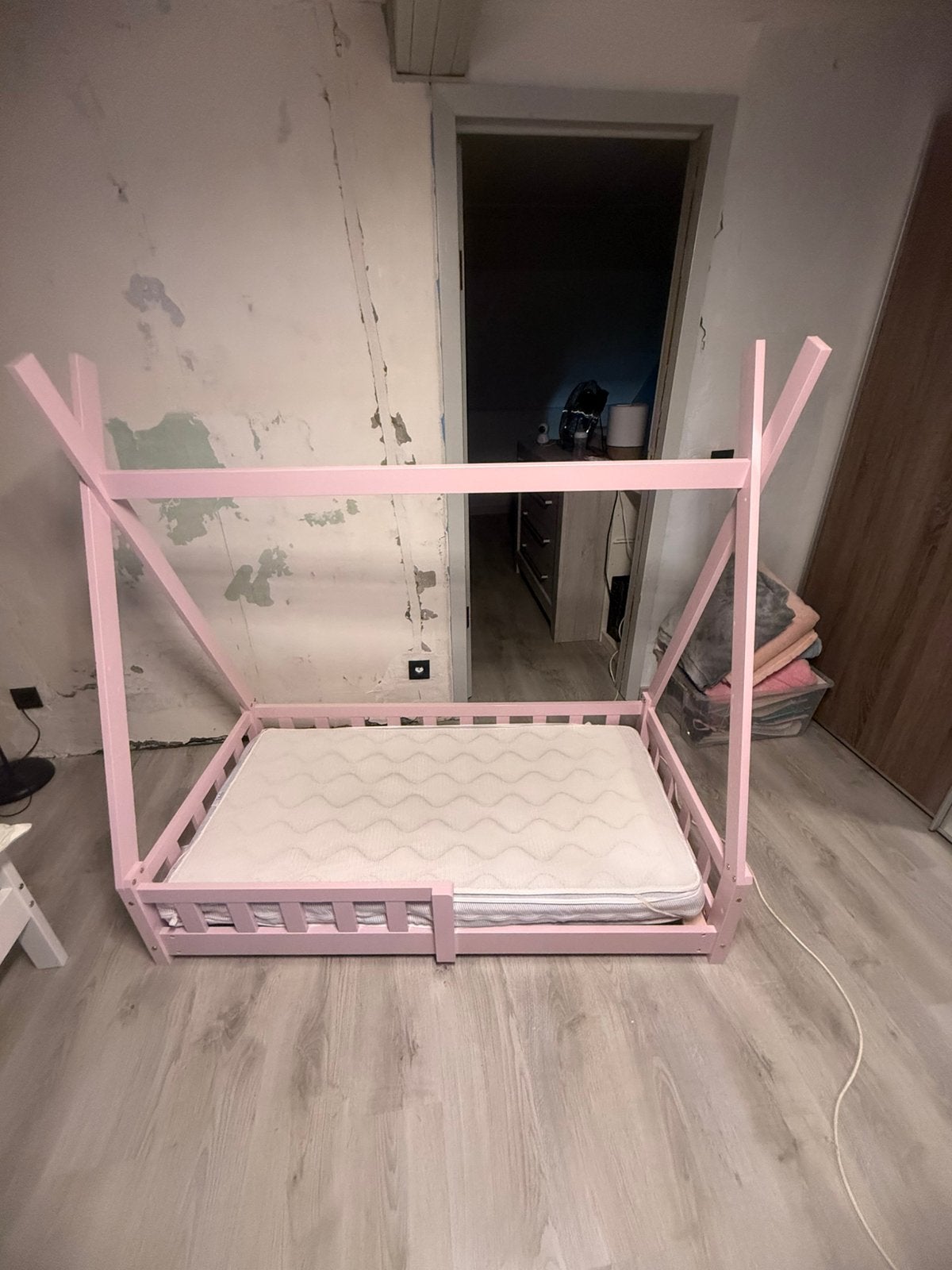 Peuterbed, Kinderen en Baby's, Ophalen, 70 tot 85 cm, 140 tot 160 cm, Zo goed als nieuw