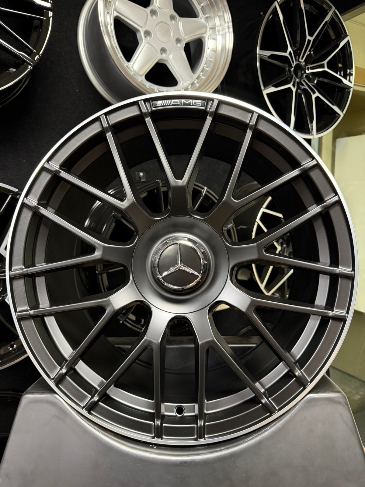 19 inch velgen voor Mercedes C63 AMG look 5x112 C E klasse, Auto-onderdelen, Banden en Velgen, 19 inch, Velg(en), Nieuw, Ophalen of Verzenden