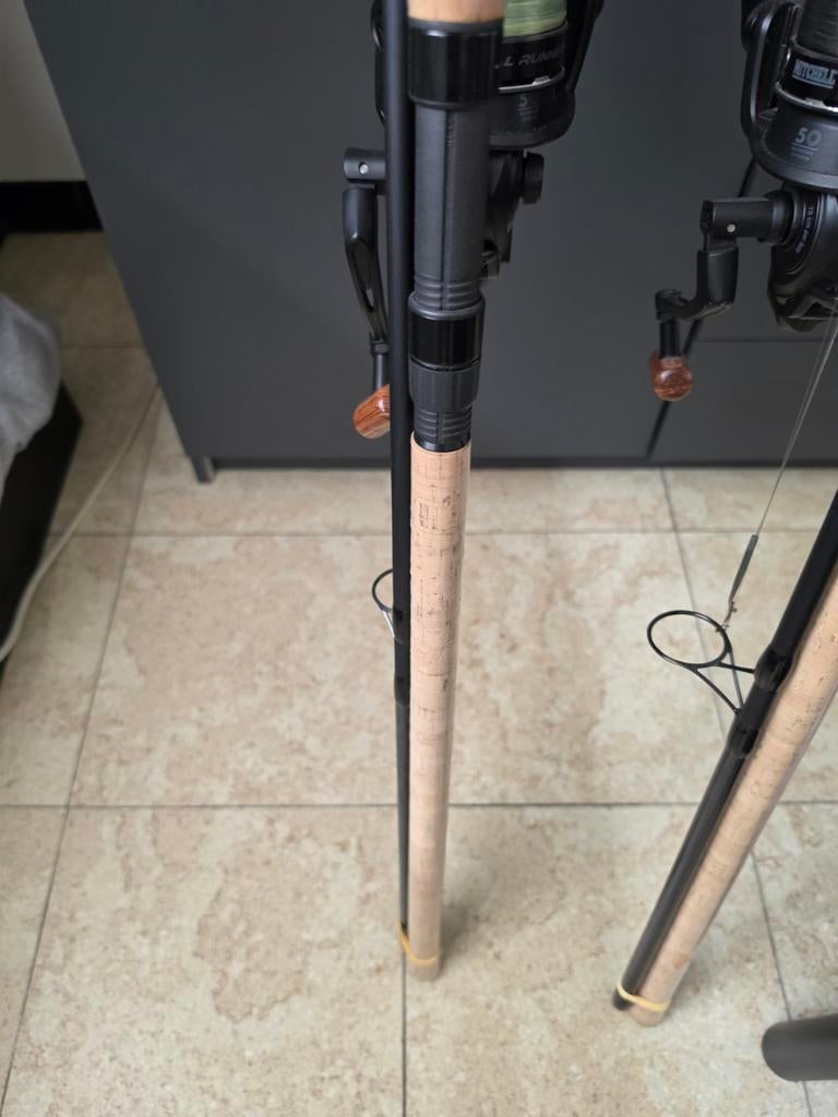 2 karper hengels, Ophalen, Nieuw, Werphengel