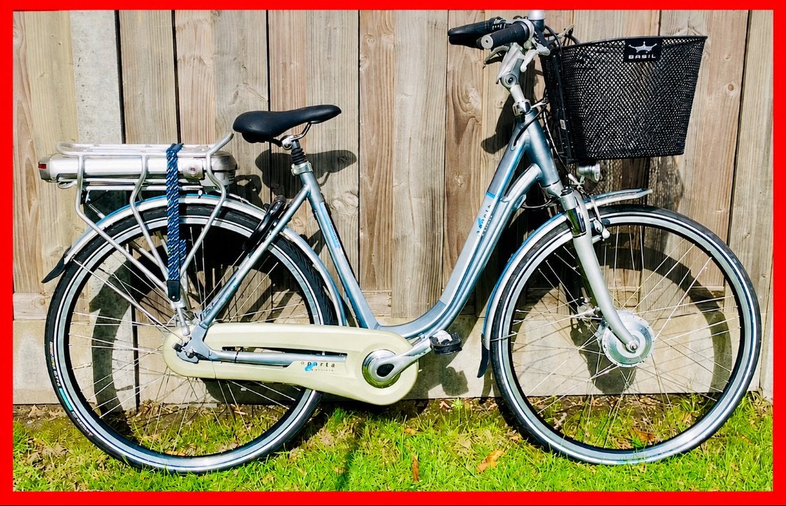 36V DAMES elektrische SPARTA C4 fiets 53 inch E-bike f8e C5, Fietsen en Brommers, Sparta, Ophalen of Verzenden, Zo goed als nieuw