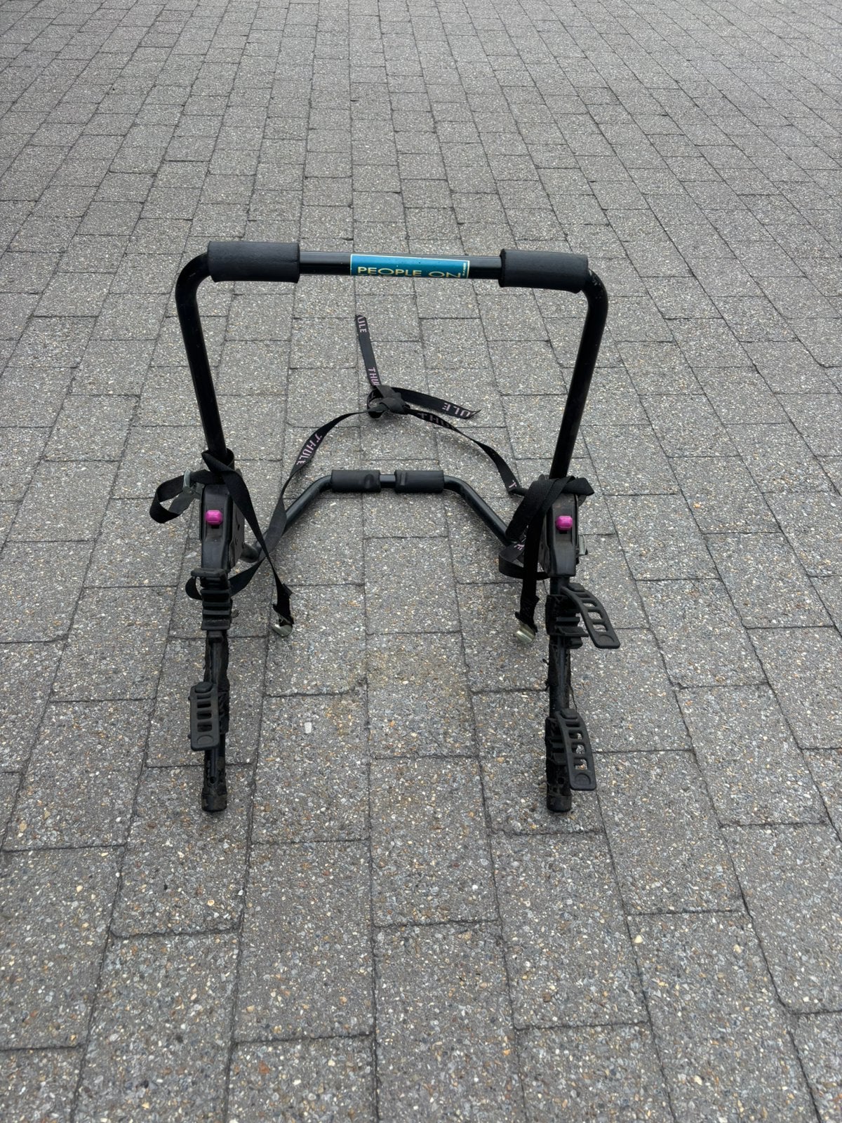 Fietsrekje voor op kofferklep, Ophalen, Zo goed als nieuw