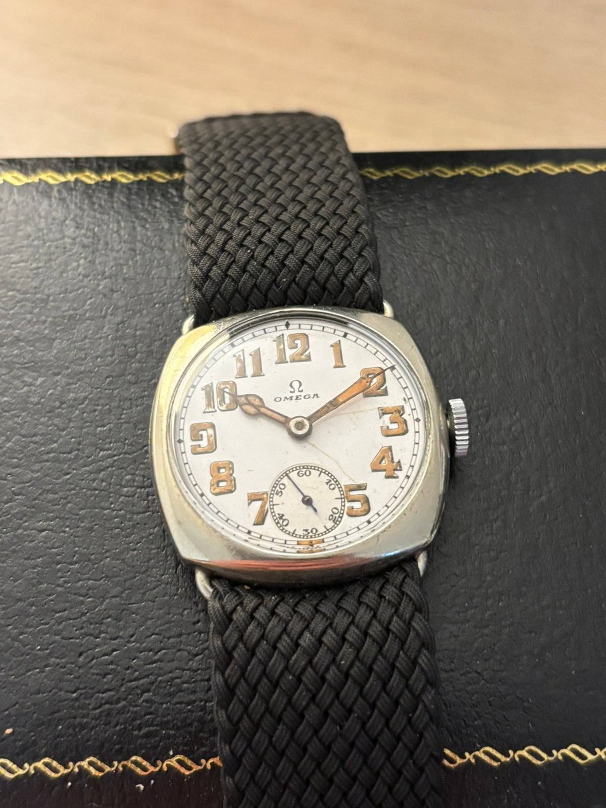 Omega 1930, Staal, Staal, Ophalen of Verzenden, Zo goed als nieuw