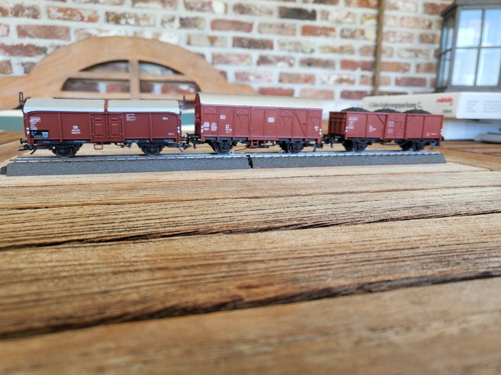 Marklin modeltreinen 3 wagons ho48164, Hobby & Loisirs créatifs, Trains miniatures | Échelle N, Enlèvement