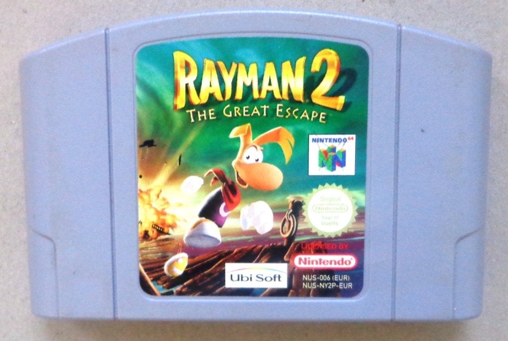 Rayman 2 the Great Escape voor de Nintendo 64, Games en Spelcomputers, Games | Nintendo 64, Ophalen of Verzenden, Gebruikt