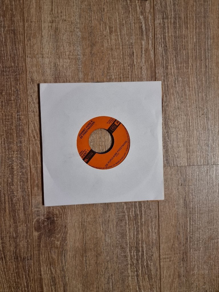 7" Johnny Hoes & De Feestneuzen - De populaire feestmars, CD & DVD, Vinyles Singles, Enlèvement ou Envoi, Utilisé, 7 inch, En néerlandais
