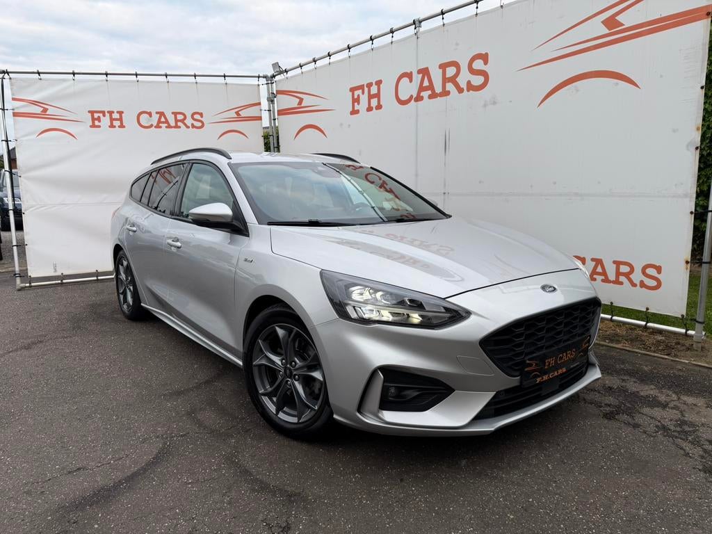 Ford Focus 1.0 Ecoboost *ST-LINE* 2021 * FULL OPTION * LED *, Stof, Bedrijf, 5 deurs, 1000 cc