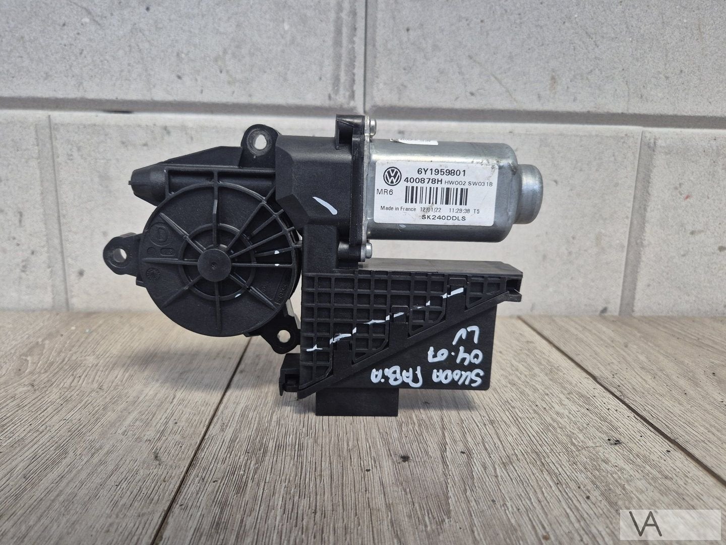 Raammotor van Skoda Fabia 2004-2007 gereviseerd 6y1959801, Auto-onderdelen, Gebruikt, -, -, Ophalen of Verzenden