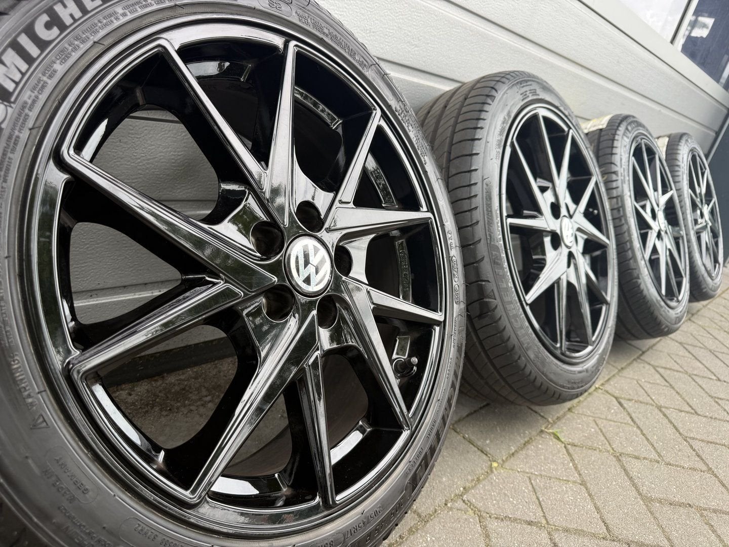 17 VW Polo MK6 AW 6C 6R 9N GTI R-line Scala A1 Ibiza velgen, Auto-onderdelen, Gebruikt, -, -, Banden en Velgen