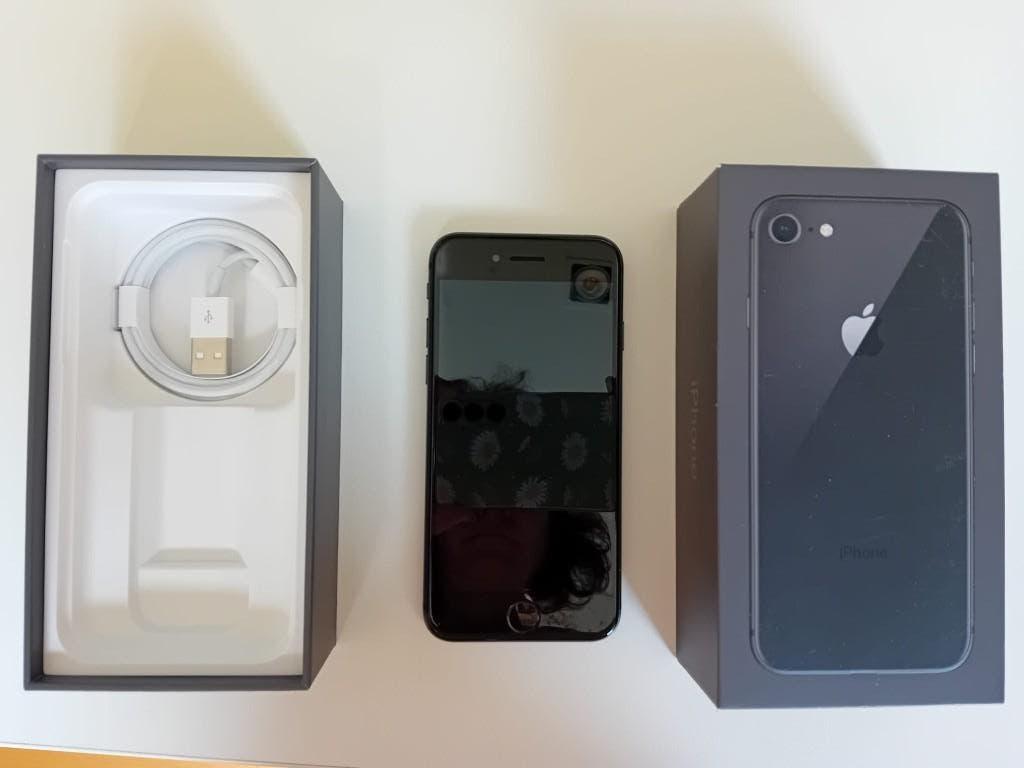 iPhone 8 – 64GB – space gray, Télécoms, Téléphonie mobile | Apple iPhone, Comme neuf, 64 GB, iPhone 8, Enlèvement