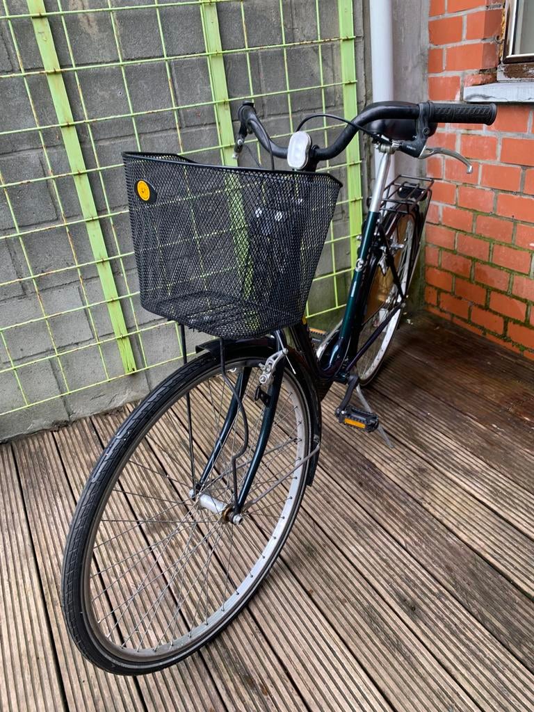 Dammesfiets in nette staat, Ophalen, Gebruikt, Velgrem, Versnellingen