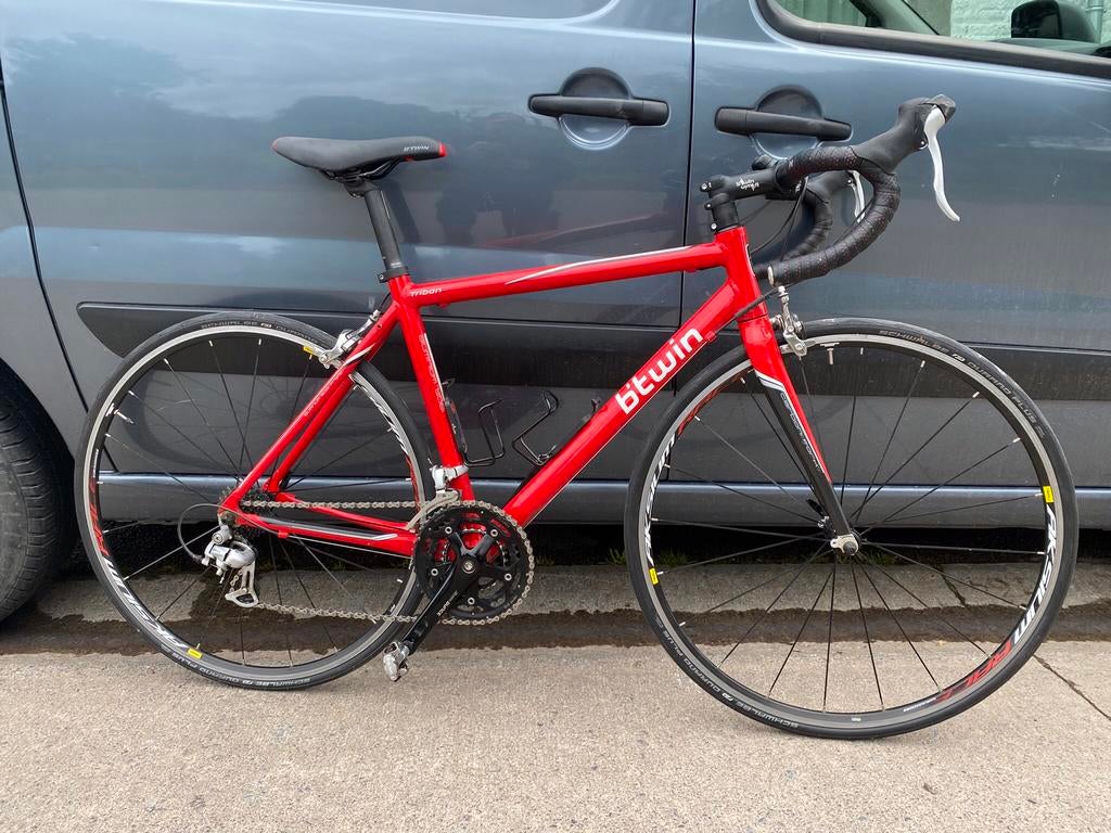 Racefiets van het merk Btwim., Fietsen en Brommers, Fietsen | Racefietsen, 28 inch, Gebruikt, Aluminium, Meer dan 20 versnellingen