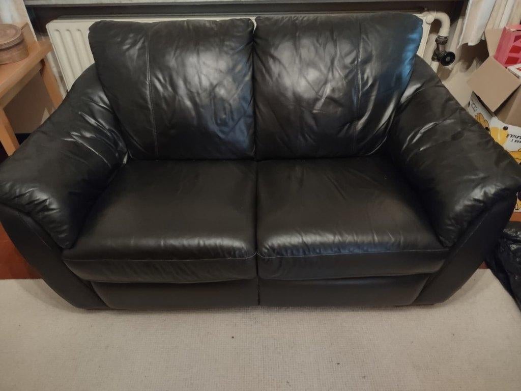 Ikea 2 zit (leer), Huis en Inrichting, Zetels | Zetels, Ophalen, Gebruikt, 150 tot 200 cm, Tweepersoons