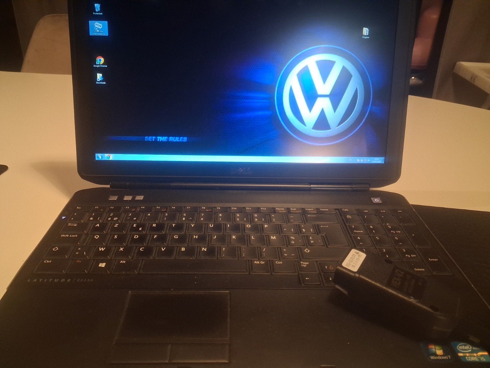Complete VCDS VAG diagnoseset + Dell Laptop – HEX-V2 voor, Enlèvement