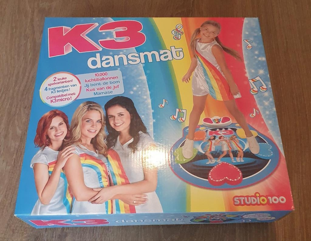 K3 dansmat, Ophalen