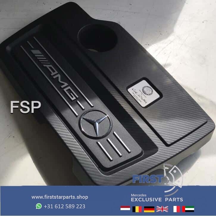45 AMG motorafdekplaat Mercedes W176 A Klasse W117 CLA W156, Auto-onderdelen, Gebruikt, -, Ophalen of Verzenden, -