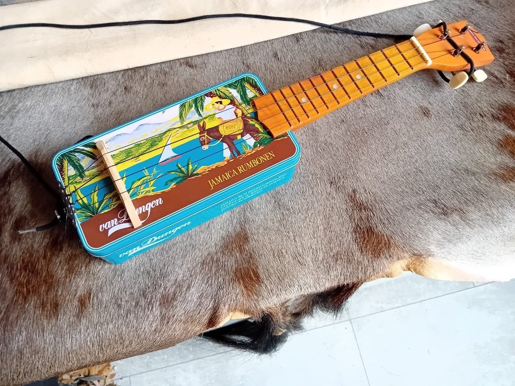 rumboon ukelele canjo, Musique & Instruments, Enlèvement ou Envoi, Utilisé, Ukulélé