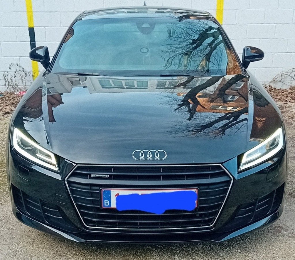 Audi TT, Cuir et Alcantara, Euro 6, Entretenue par le concessionnaire, Noir