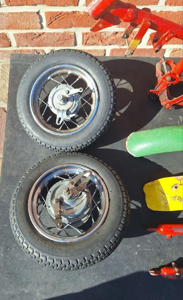 Italjet mini bambino MM5A onderdelen met 8 inch wielen, Fietsen en Brommers, Brommeronderdelen | Oldtimers, Ophalen, Gebruikt