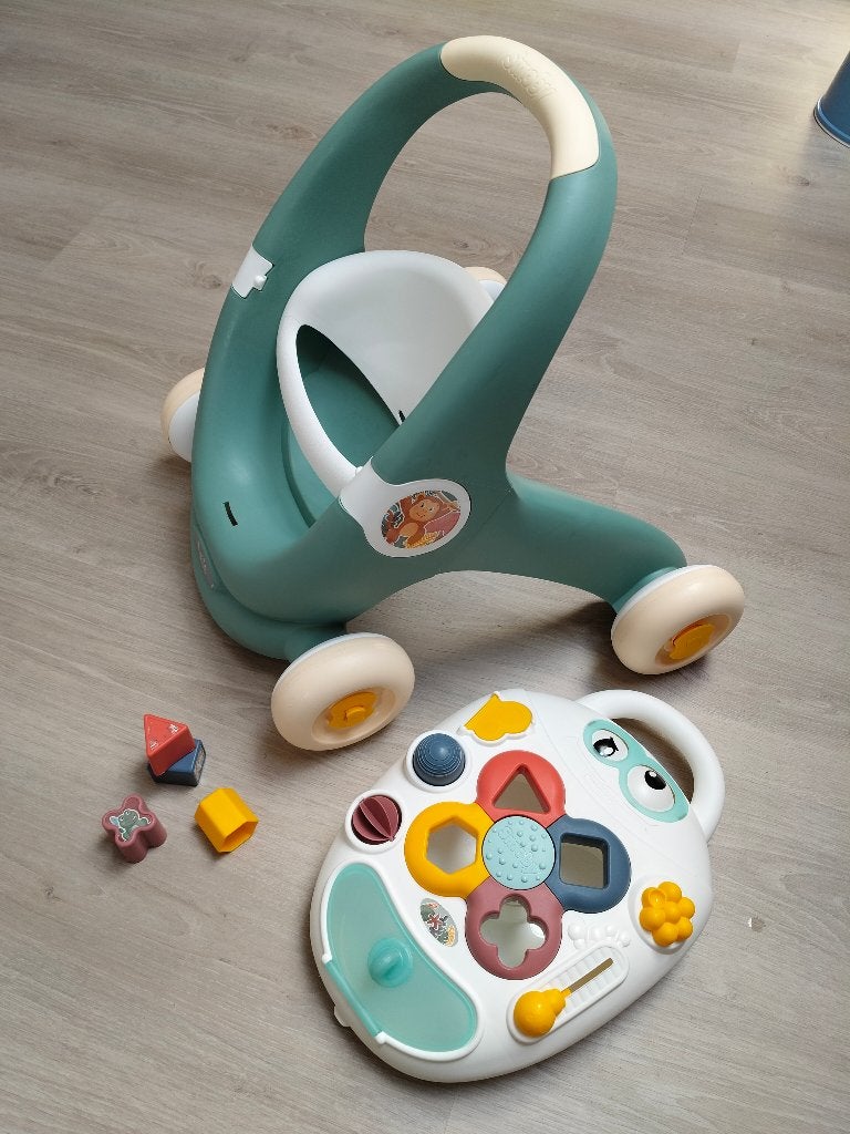 Little Smoby 3-in-1 Babywalker / Loopwagen, Ophalen, Zo goed als nieuw, Overige typen, Met wieltjes