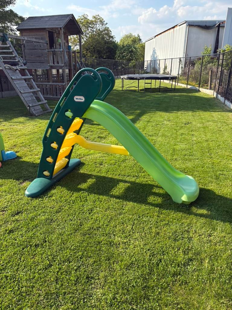 Grote glijbaan little tikes, Kinderen en Baby's, Speelgoed | Buiten | Speeltoestellen, Ophalen, Zo goed als nieuw, Glijbaan