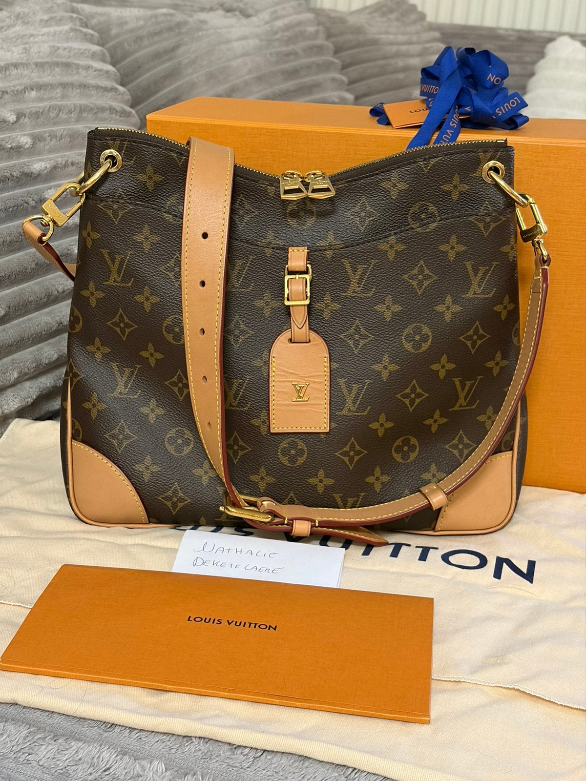 Louis Vuitton odeon MM, Ophalen of Verzenden