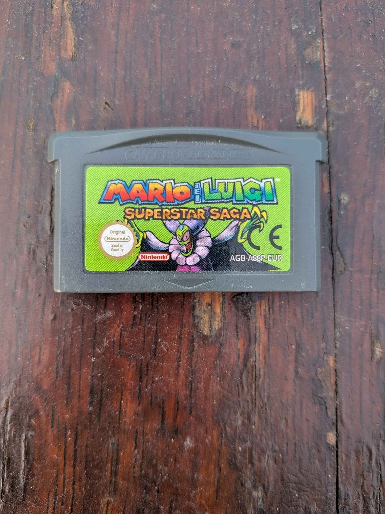 mario and luigi superstar saga, Consoles de jeu & Jeux vidéo, Jeux | Nintendo Game Boy, Enlèvement ou Envoi, 1 joueur, Aventure et Action