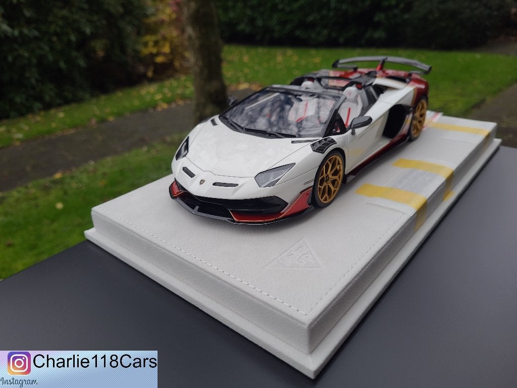 Make Up 1/18 Lamborghini Aventador SVJ Roadster Ad Personam, Enlèvement ou Envoi, Neuf