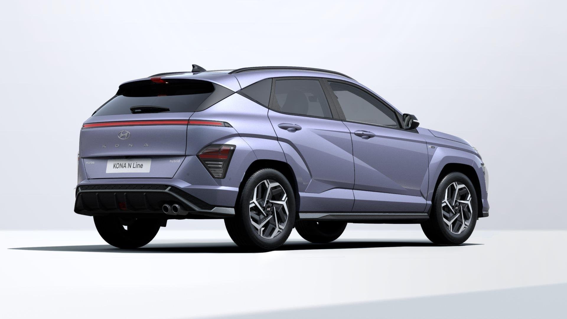 Hyundai Kona 1.6 GDi Hybrid Shine N-Line 6-DCT, Auto's, Hyundai, Dealer onderhouden, Stof, Gebruikt, Zwart