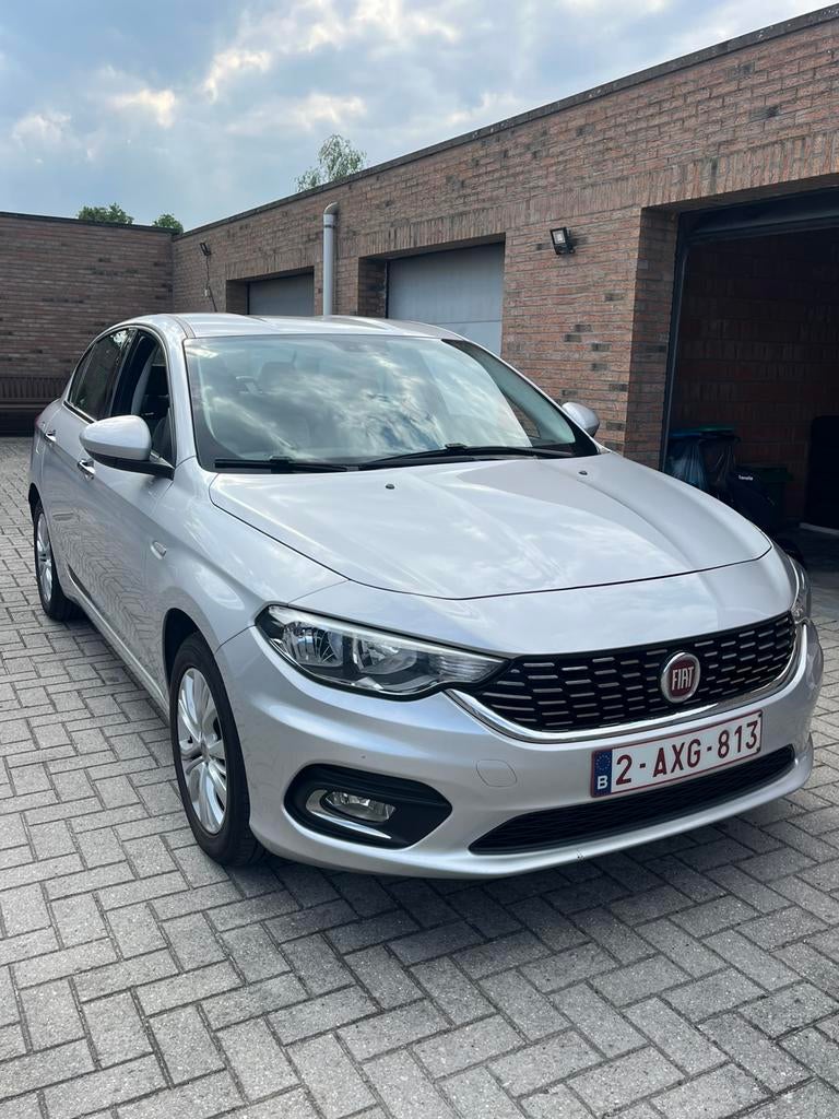 Fiat Tipo 1.6 multijet diesel 120pk 2016, Autos, Argent ou Gris, Achat, Boîte manuelle, Particulier