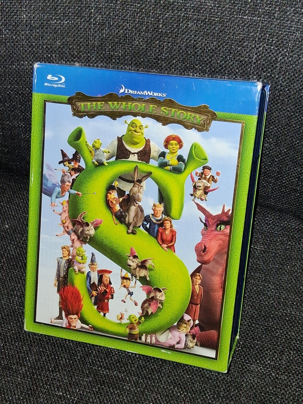 Blu-ray box Shrek 1-4, Enlèvement ou Envoi, Néerlandais, Coffret, Comme neuf