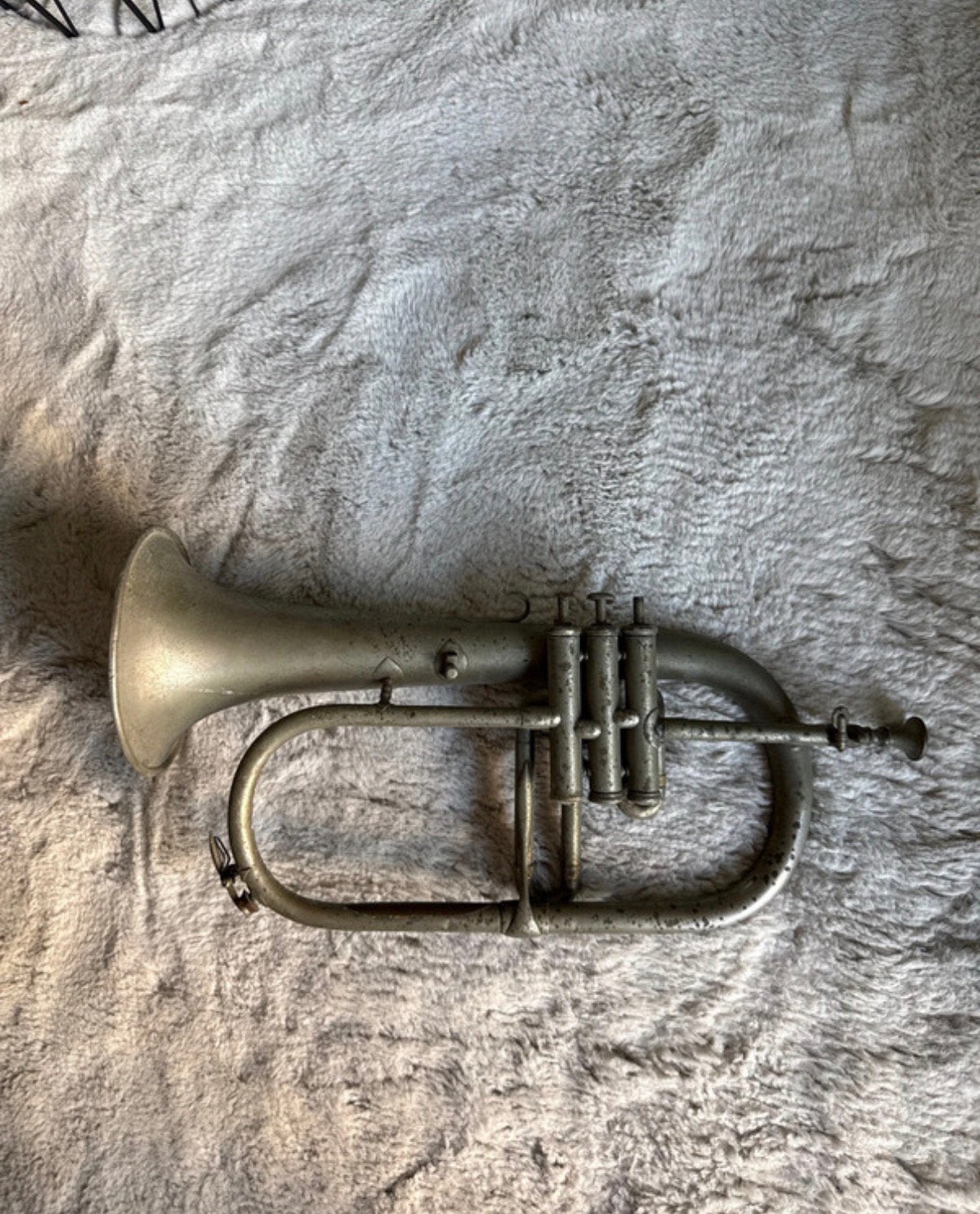 Bugel / Bugel Antiek F. Van Cauwelaert •Gepatenteerd Brussel, Muziek en Instrumenten, Blaasinstrumenten | Trompetten, Ophalen