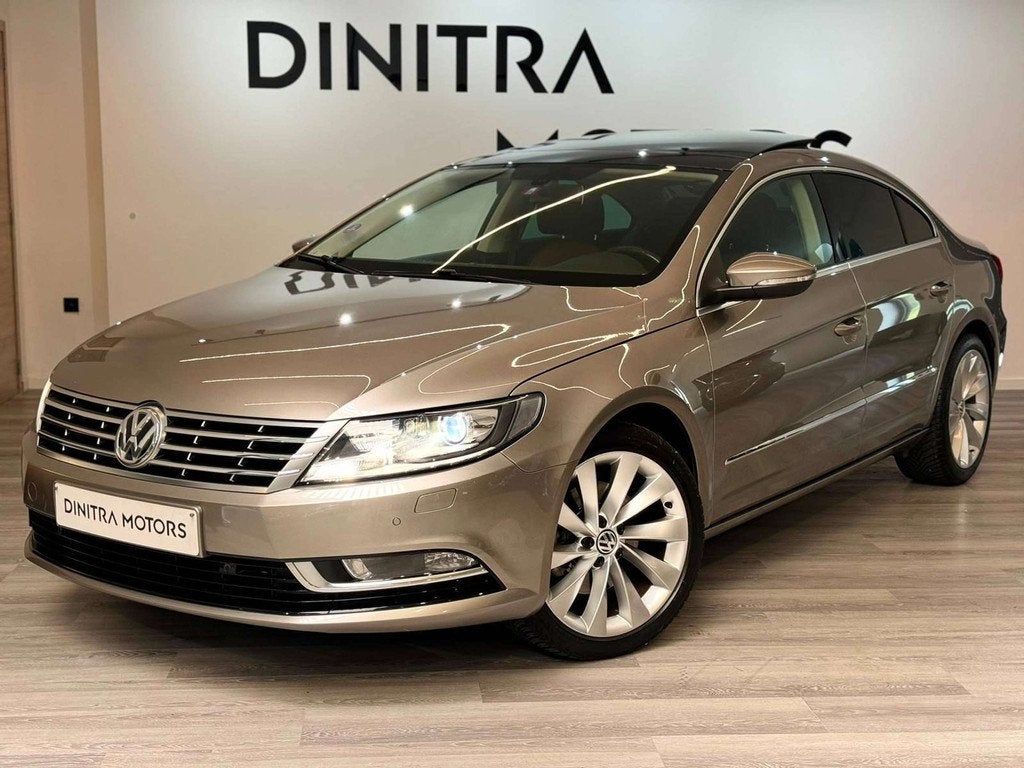Volkswagen Passat CC 1.4 TFSI - Pano/Navi/Cruise/*TOPSTAAT!, Automaat, 4 cilinders, Beige, USB